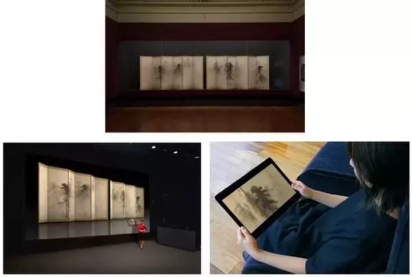 東京国立博物館と凸版印刷、国宝「松林図屛風」VR作品を展示と連動して上演
