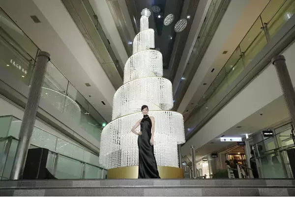 「OMOTESANDO HILLS CHRISTMAS 2024」表参道ヒルズ　クリスマス点灯式に、大政絢さんが登場