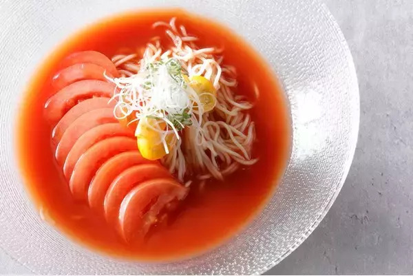 【シェラトン都ホテル大阪】今年はトマトをふんだんに使用した冷麺が新登場　夏の風物詩「冷麺」 6月1日（日）より販売開始