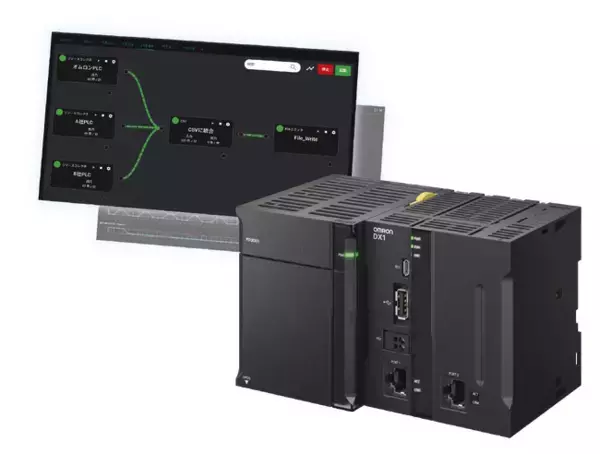 製造現場のデータ利活用を加速させるエッジコントローラ、Sysmac-Edge「データフローコントローラDX1」発売