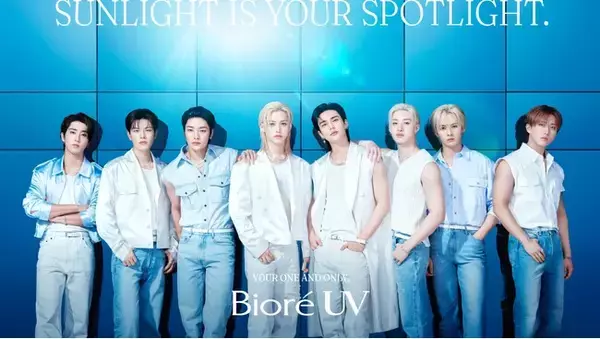 「Stray Kids × ビオレUV新曲「Endless Sun」を起用したアンセムフィルムを3月19日より世界同時公開。」の画像