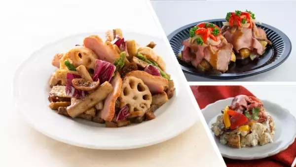 【サラダショップ｜Salad Cafe】食材の美味しさを引き出した「サラダ料理」3品を発売～組み合わせや調味料の工夫でごちそう感あふれる新しい味わいを提案～