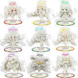 「TVアニメ『プラチナエンド』より、新商品情報！かわいいデフォルメイラストグッズや原画クリアファイルが登場！」の画像1