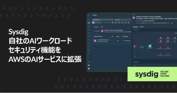 Sysdig、自社のAIワークロードセキュリティ機能をAWSのAIサービスに拡張