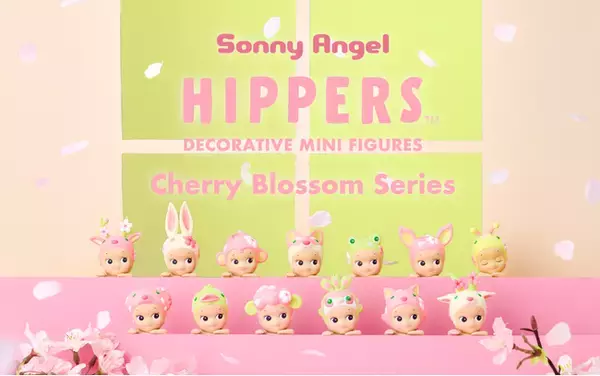 「SNSで話題の「HIPPERS」より、美しい春の象徴である「桜」をテーマにしたシリーズが登場。「Sonny Angel HIPPERS Cherry Blossom Series」が全世界同時発売。」の画像
