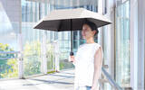 「日陰と涼風をこれ一本で。お客様の声を受け前モデル比で風速20%UP『ファンが入った涼しい日傘「ファンブレラPOLE PLUS」』を発売」の画像1