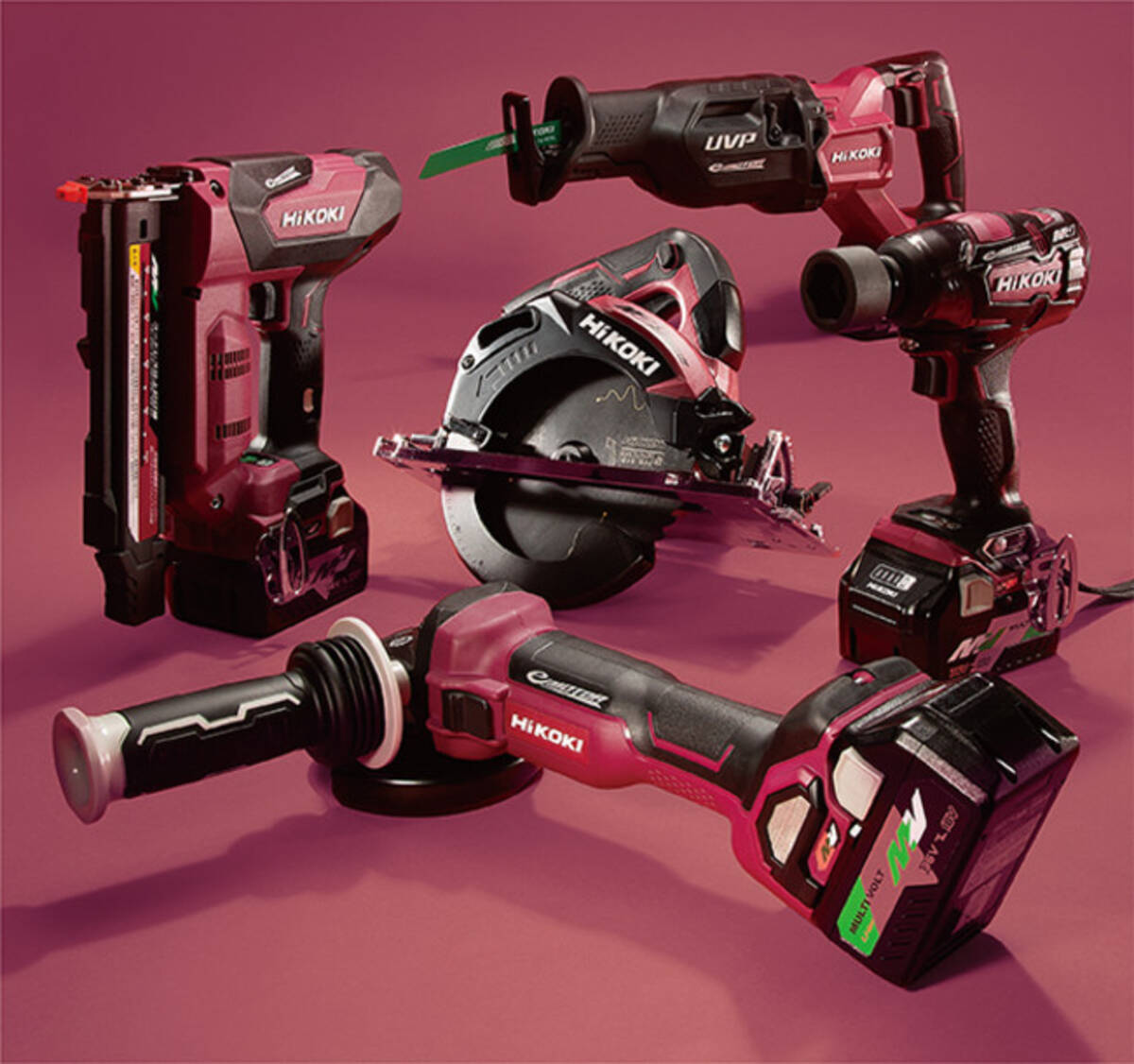電動工具ブランド「HiKOKI(ハイコーキ)」マルチボルトシリーズ5製品の 