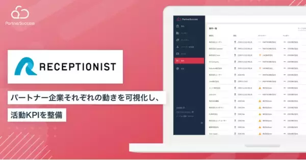 【パートナーサクセス導入事例】株式会社RECEPTIONIST、代理店連携管理クラウド「PartnerSuccess」導入