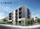 「ZEH仕様のRC造4階建て賃貸住宅「LIGNO ZEH（リグノ ゼッチ）」を4月1日から販売開始」の画像1
