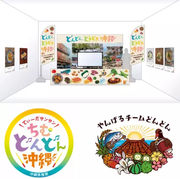 沖縄復帰50周年記念 第11回沖縄フェアに沖縄県物産PRブース「どんどん、どきどき。沖縄」が出展！やんばるチームどんどん協議会（沖縄県北部12市町村）も同時出展