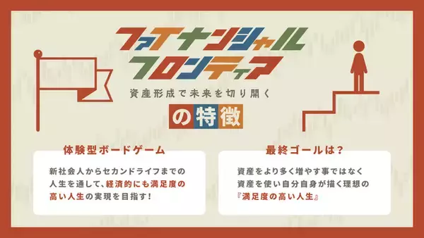 投資を「知識」ではなく「体験」で学ぶ金融教育ボードゲーム『ファイナンシャルフロンティア 資産形成で未来を切り開く』、オンライン版を2026年2月より提供開始