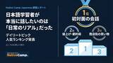「【Native Camp Japanese】日本語学習者が最も関心を持つトピックは？「デイリートピック」人気記事ランキングを発表」の画像1