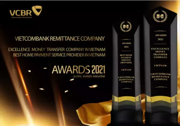 ベトナム向け送金のパートナーのVietcombank Remittanceが"Excellence Money Transfer Company" に選出されました