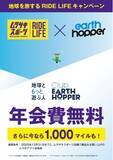 「「Club EARTH HOPPER」×「ムラサキスポーツ」#地球を旅するRIDE LIFEキャンペーン　12月31日(水)まで開催中」の画像1