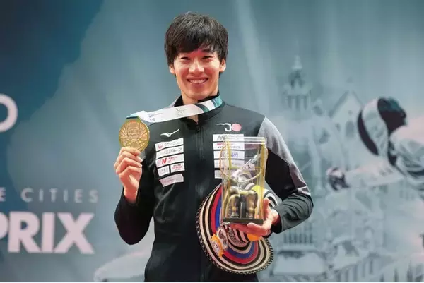 フェンシング　男子エペ・ワールドカップGP大会で 加納虹輝選手が金メダル獲得！
