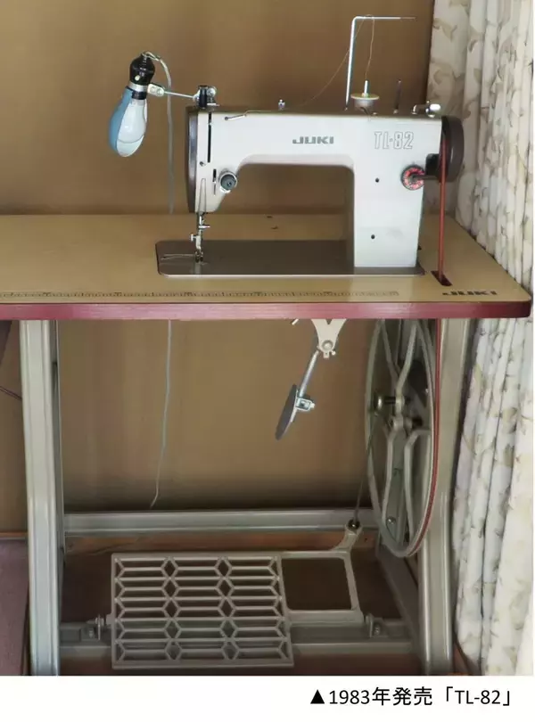 「33年間変わらぬフォルムのJUKI職業用本縫いミシン。「SL-700EX」が2023年度グッドデザイン・ロングライフデザイン賞を受賞。ユーザーに寄り添った機能拡張で市場を席捲」の画像