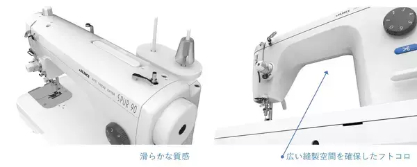 「33年間変わらぬフォルムのJUKI職業用本縫いミシン。「SL-700EX」が2023年度グッドデザイン・ロングライフデザイン賞を受賞。ユーザーに寄り添った機能拡張で市場を席捲」の画像