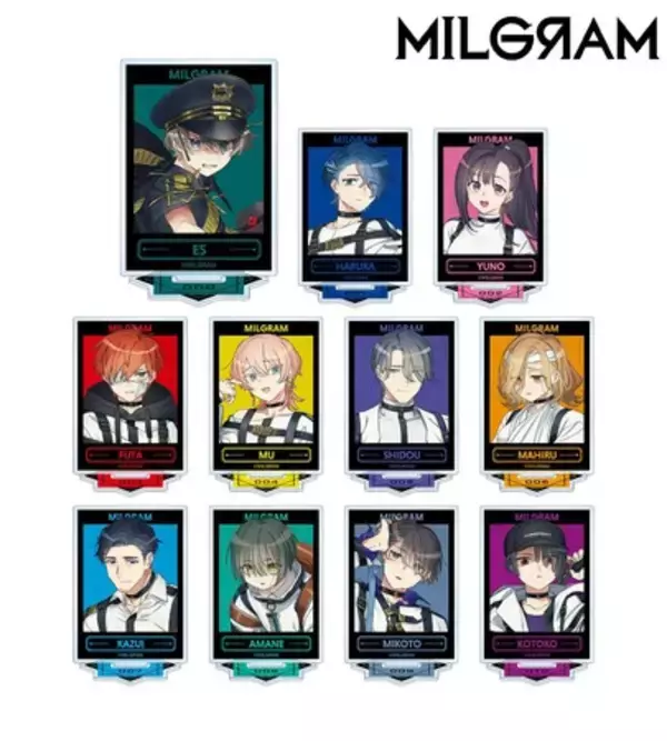MILGRAM -ミルグラム-』のトレーディングアクリルスタンド vol.2 