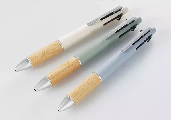軽やかで美しい竹材をペン軸にした こころ軽やかに暮らすための毎日の筆記具『ジェットストリーム 4&1 BAMBOO（バンブー）』3月15日（水）新発売