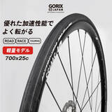 「【新商品】【レースにも最適な軽量タイヤが登場!!】自転車パーツブランド「GORIX」から、自転車用タイヤ(GOTTSU YEAR PRO F1) が新発売!!」の画像1