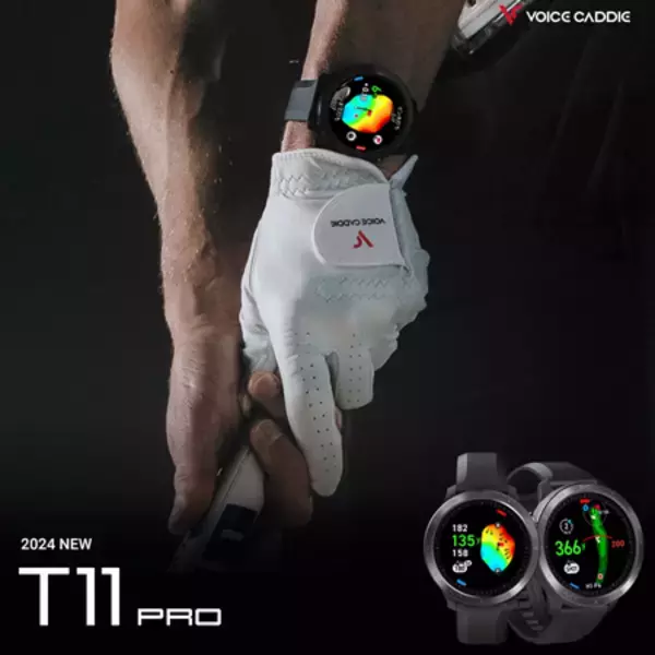 【Voice Caddie新商品/予約販売】大人気時計型ゴルフナビ「Tシリーズ」の最新作「T11 Pro」が新登場