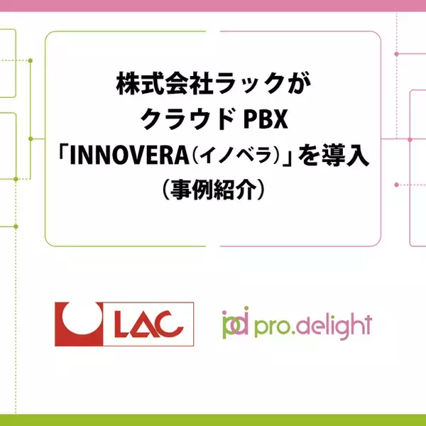 株式会社ラックがクラウドPBX「INNOVERA（イノベラ）」を導入（事例紹介）