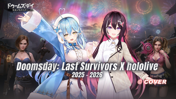 ホロライブ×ドゥームズデイ：ラストサバイバー コラボイベントを開催！AZKi・雪花ラミィと一緒にゲームをプレイしよう！