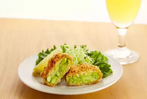 【さぼてん】この季節限定！ごろごろ食感が楽しい人気者。お酒との相性も抜群な「枝豆コロッケ」を全国のデリカ店舗にて6月1日（月）から期間限定で販売