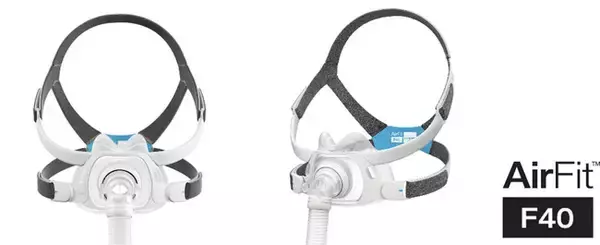 スリープテックの世界的ブランドResMed（レスメド）、レスメド史上最小のフルフェイスマスク「AirFit(TM) F40マスク」を日本市場で販売開始