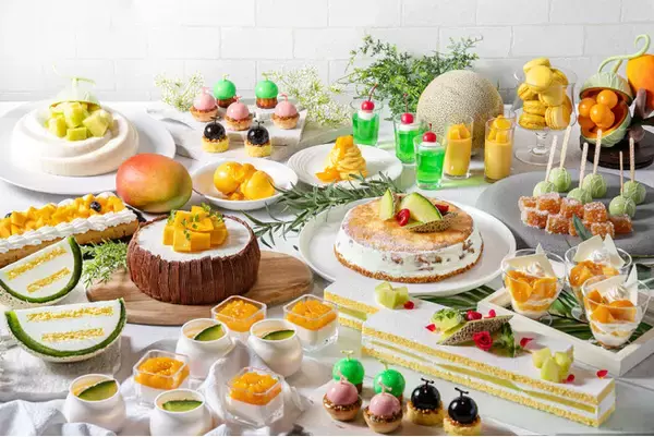【サンシャインシティプリンスホテル】「メロン＆マンゴースイーツブッフェ」