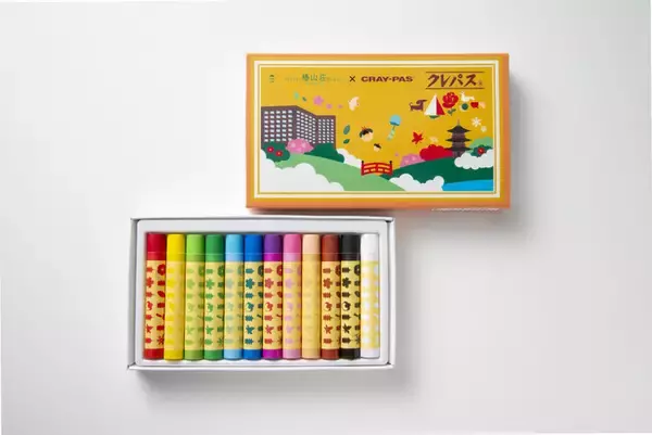 【ホテル椿山荘東京】自然の色彩を感じたまま自由にアート体験　ホテル椿山荘東京×クレパス(R)　オリジナル クレパス(R)を5月2日（土）より発売