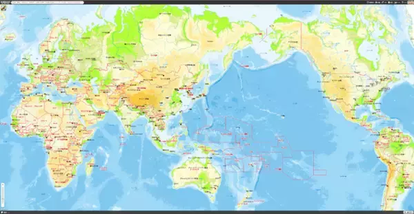 ありそうで、じつはなかった! 書籍地図帳と同じ感覚で使える教育用デジタル地図を無料で公開