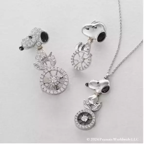 京都発ハイジュエリーブランド「kagayoi」、「スヌーピー」モチーフの今夏限定新作ダイヤモンドジュエリー発売　7月30日（火）午後7時からオンラインストア先行販売開始