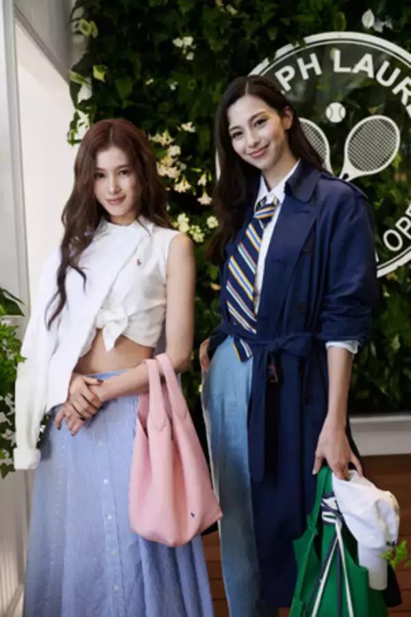 ラルフ ローレンが公式アウトフィッターを務める「2025年全豪オープン」開催　日本からTWICE SANAさん、中条あやみさんが来場