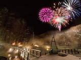 「【緑の風リゾート きたゆざわ】冬の夜空を彩る「北湯沢冬花火」開催！」の画像1