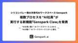 「【シリコンバレー発の次世代AIワークスペースGenspark】複数プロセスを “AI社員” が実行する新機能「Genspark Claw」を発表」の画像1