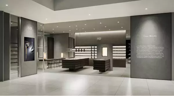 【999.9 / フォーナインズ】が「クオーツ心斎橋店」を4月25日（土）にオープン。