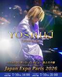 「YOSHIKI、欧州最大級の日本文化イベント「Japan Expo Paris 2026」25周年記念ステージに特別出演」の画像1