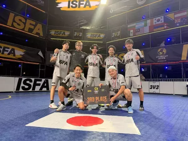日本代表「STREETBASE JAPAN」がISFA 3V3 WORLD CUP 2026で世界3位を獲得