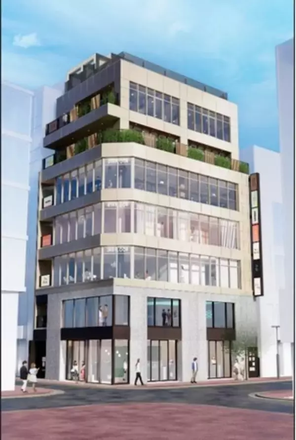 東京建物の都市型コンパクト商業施設シリーズ「FUNDES」、九州初進出。「FUNDES（ファンデス）天神西通り」 3月31日竣工