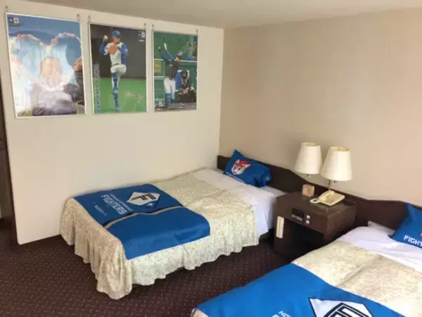 【北海道層雲峡温泉】朝陽リゾートホテルにてファイターズルーム販売中！