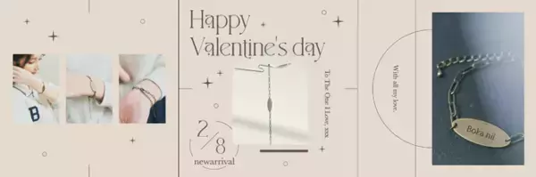 クリエイター“かす”のアパレルブランド『Boka nii』（ボカニー）　〈バレンタイン企画〉ブランド初のオリジナルアクセサリーを発売　