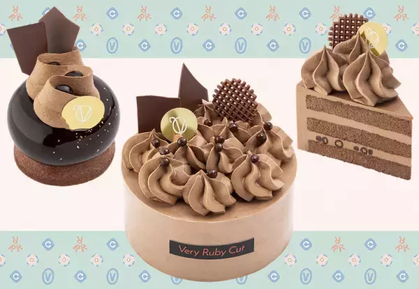 宝石スイーツがかわいすぎる「ベリールビーカット」から、チョコレート尽くしの新作ケーキが続々登場！