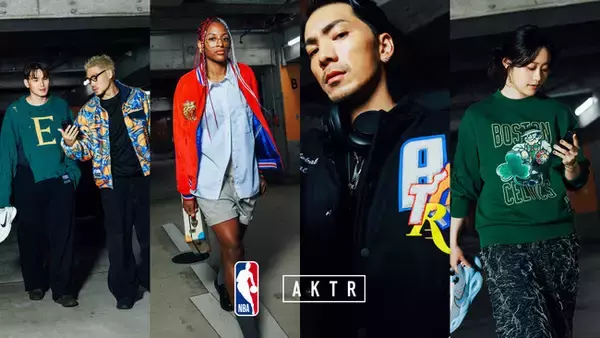 NBA x AKTR アパレルコレクション第4弾、9月27日(土)に発売が決定！