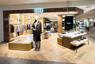 BOSS ショップ 大丸神戸リニューアルオープン