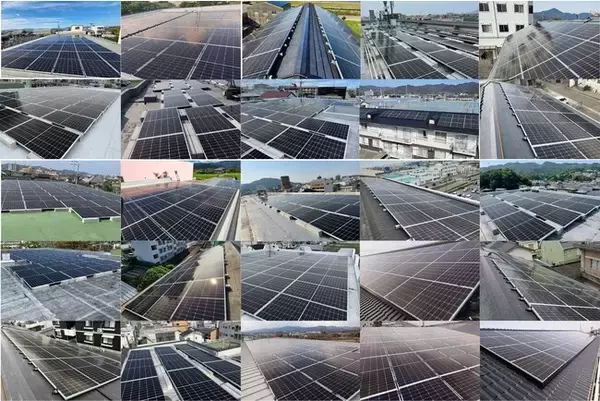 「脱炭素プロジェクト ー 賃貸物件100棟に対して屋根借り太陽光発電1.8メガ連系開始」の画像