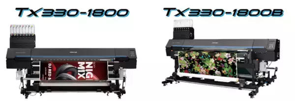 ミマキのダイレクト捺染は「Waterless*1」でさらに身近に！ 高画質・多用途テキスタイルプリンタTx330-1800/-1800Bが登場 ～オンデマンド捺染は「無水」の時代。～