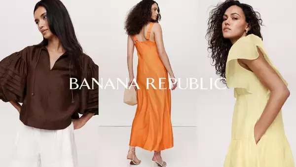 バナナ・リパブリック、旬なディテールとカラーストーリーでモダンに刷新されたリネンコレクションを発売中