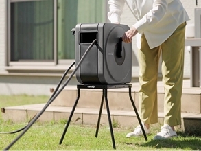 腰に優しい「らく巻きスタンド」発売