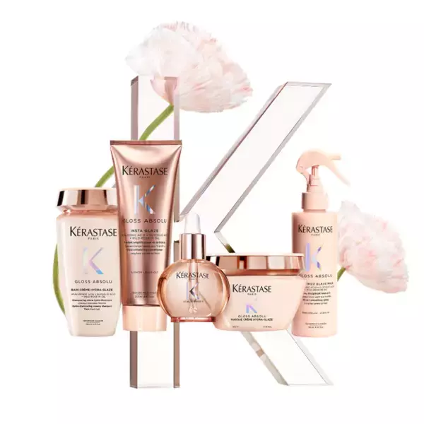 ケラスターゼから待望の新シリーズ「グロスアブソリュ」が誕生。ケラスターゼ独自のテクロノジーを採用し、水光のようなツヤと軽やかさを両立。